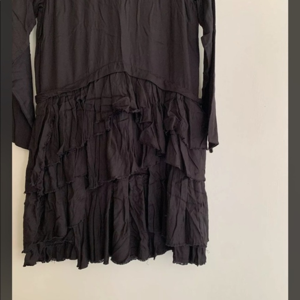 Nwt Maria Stanley Sadie May Dress Sz S Noir $350 — image 4 of 8
